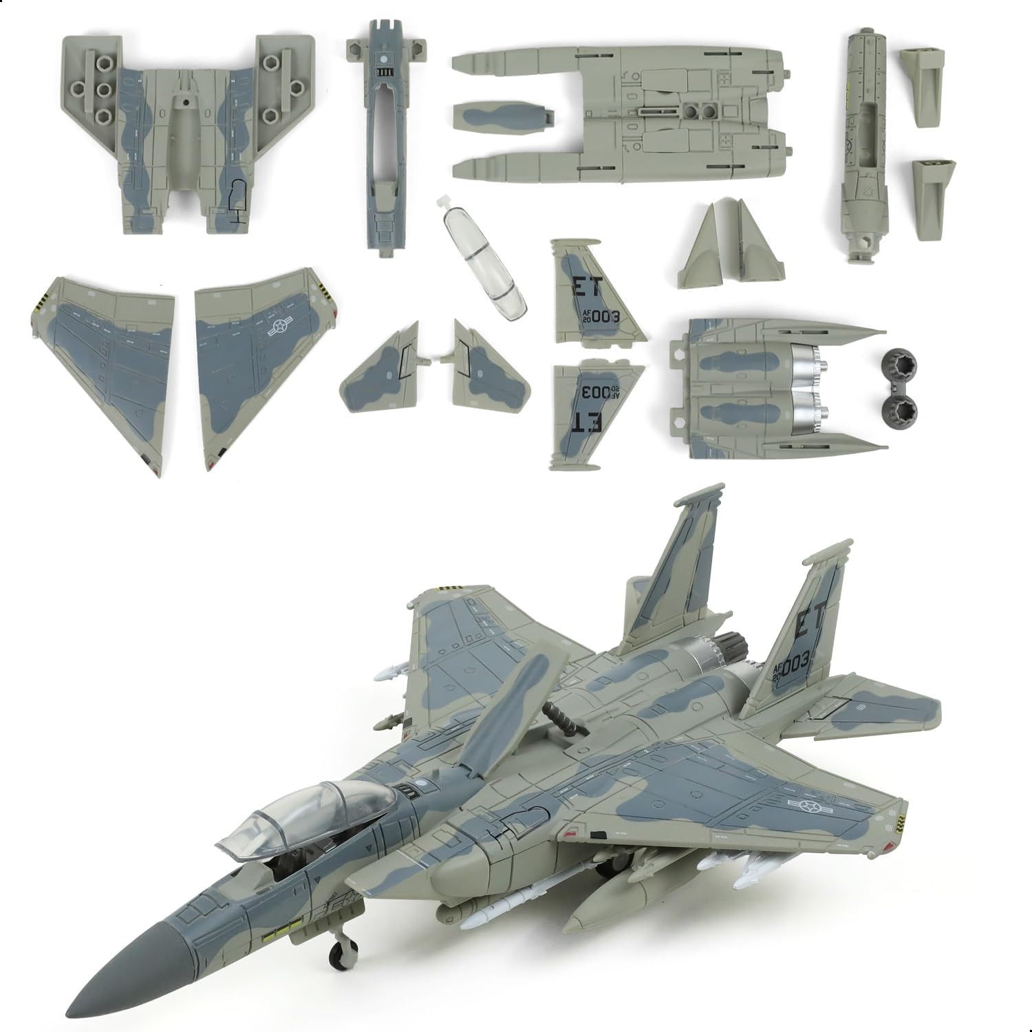 Model Kit Planes - 1/72 F-15EX Eagle II American Air