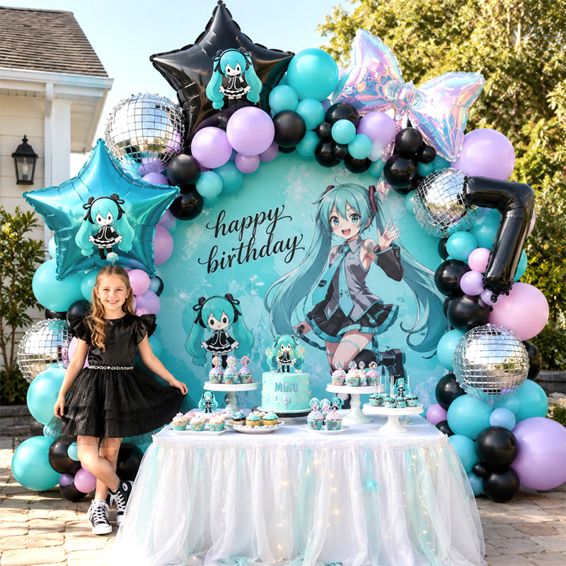 Model Kit Hatsune Miku - Hatsune Miku Virtual Singer Balloon Arch