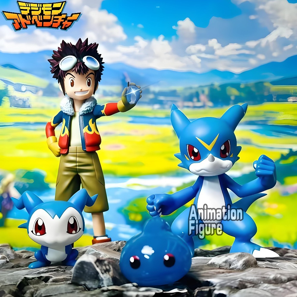 Model Kit Digimon - 2-6cm Anime Digimon Adventure Figure V-mon