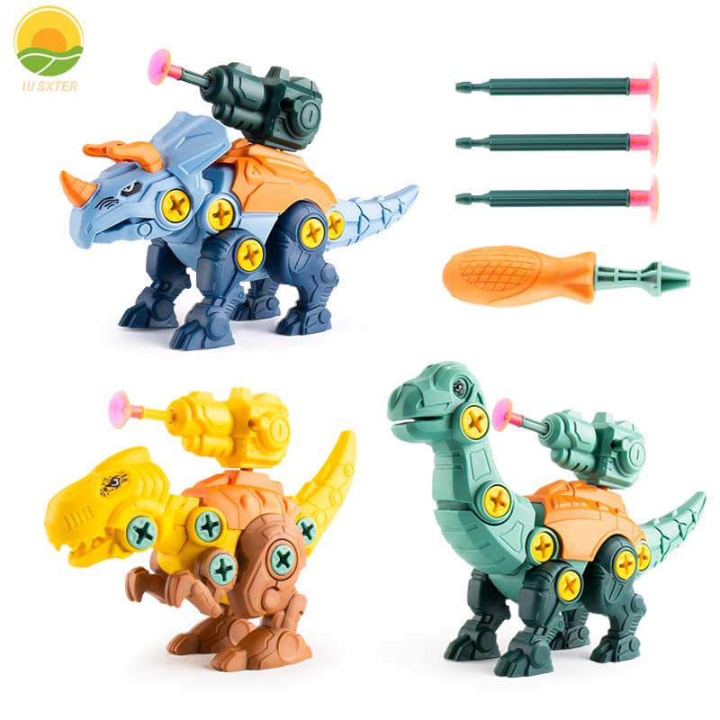 Model Kit Tool Set - Children Dinosaurs Mount Constructor Model Set