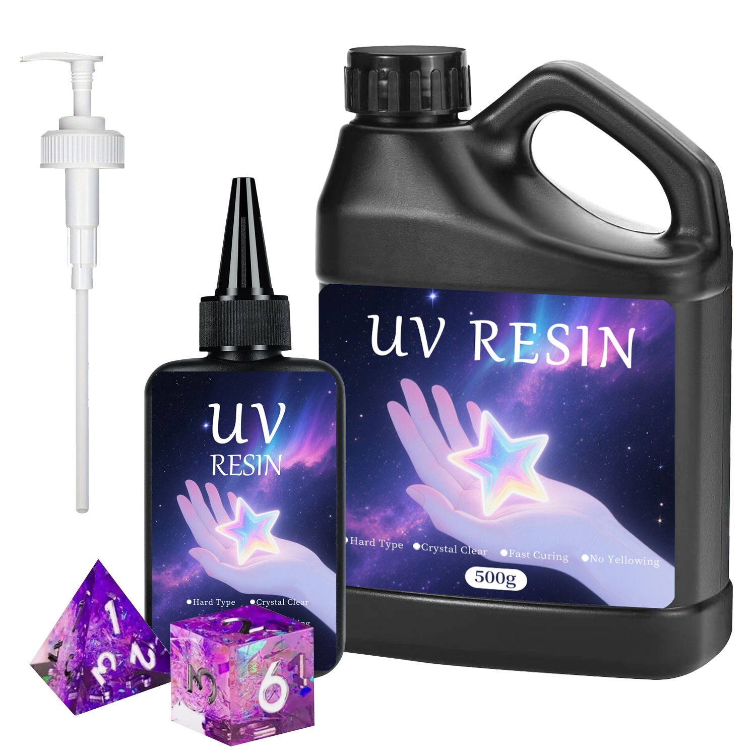 Resin Kit Cast - UV Resin kit with Casting Tools