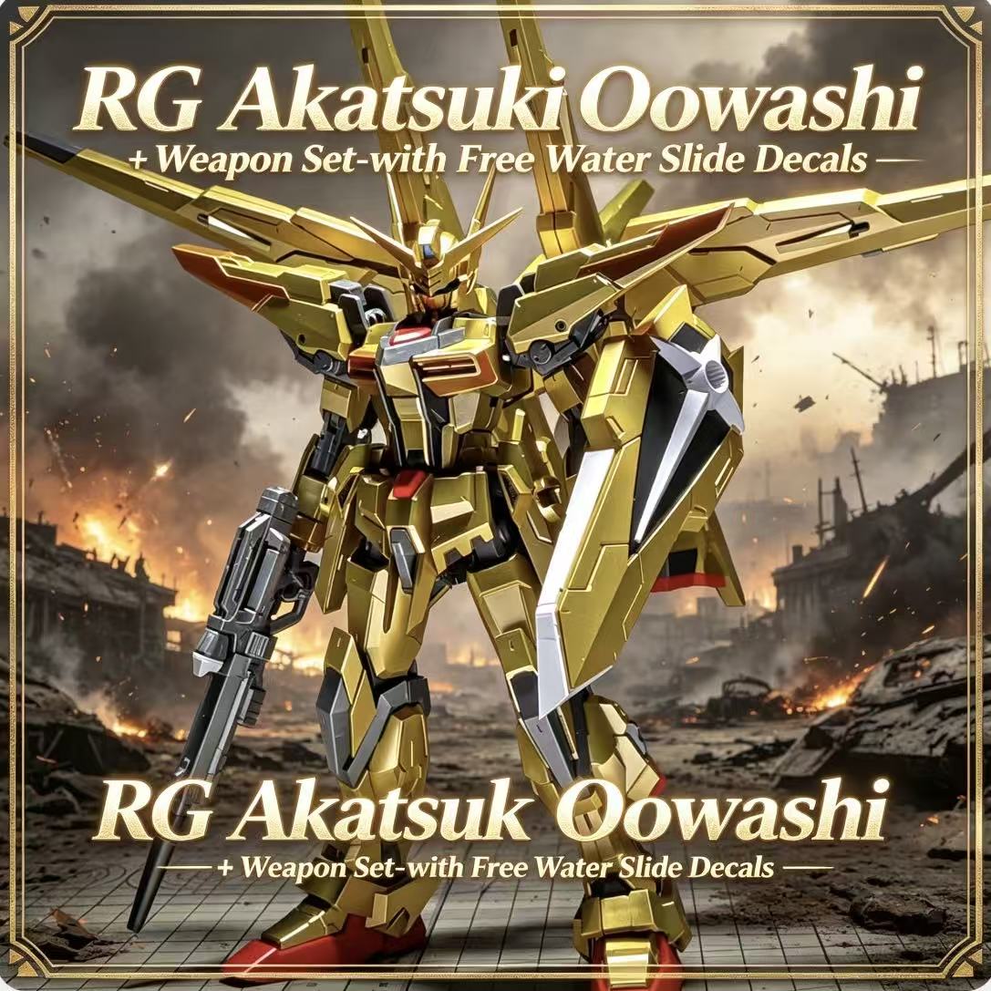 Model Kit Fenrir - RG41 1/144 ORB-01 Akatsuki Oowashi Pack