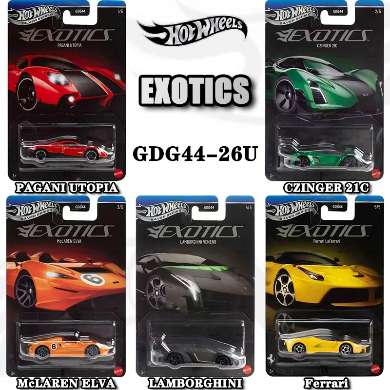 Model Kit Ferrari - Hot Wheels 1:64 Scale Die-Cast Car