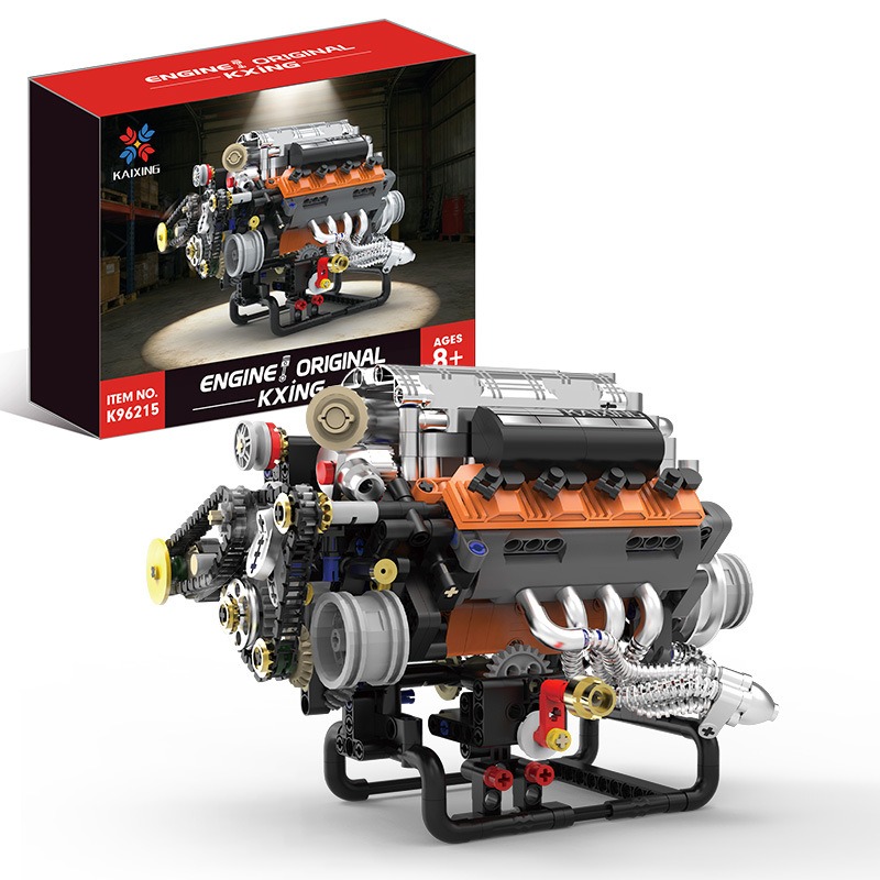 K96215 767PCS V8 Engine Model  - đánh giá và giá Model Kit V8