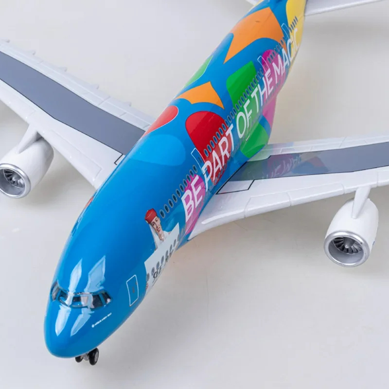 1/160 scale Emirates EXPO A380 - đánh giá và giá Model Kit Planes