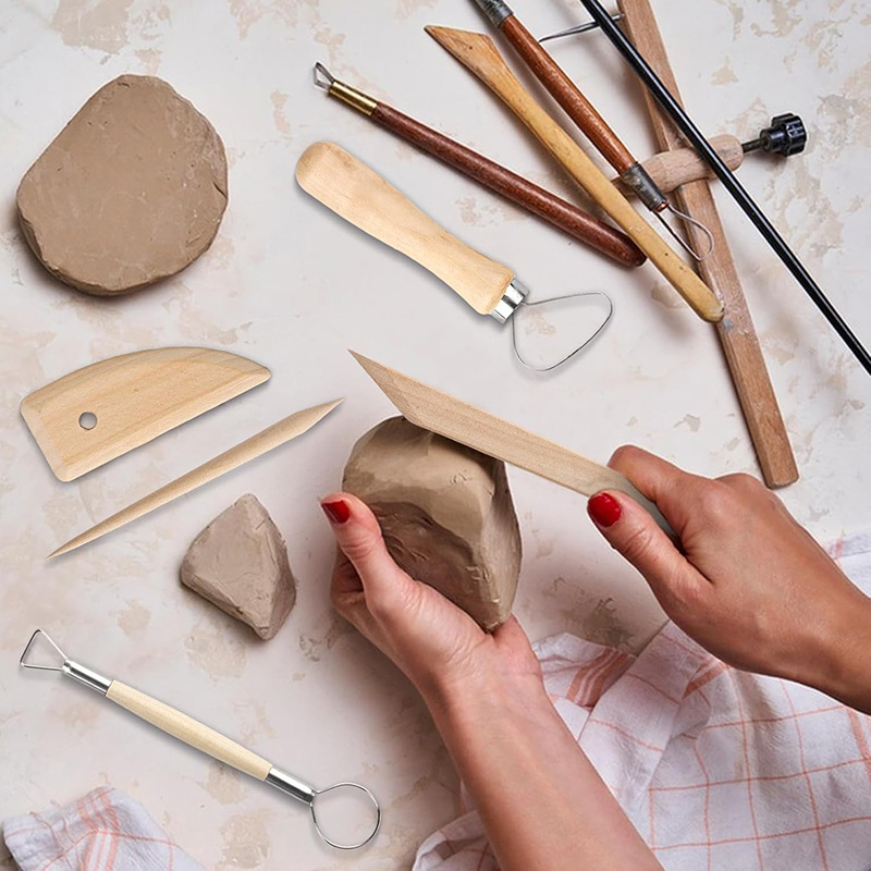13 Pcs Pottery Clay Sculpting  - đánh giá và giá Model Kit Tool Set