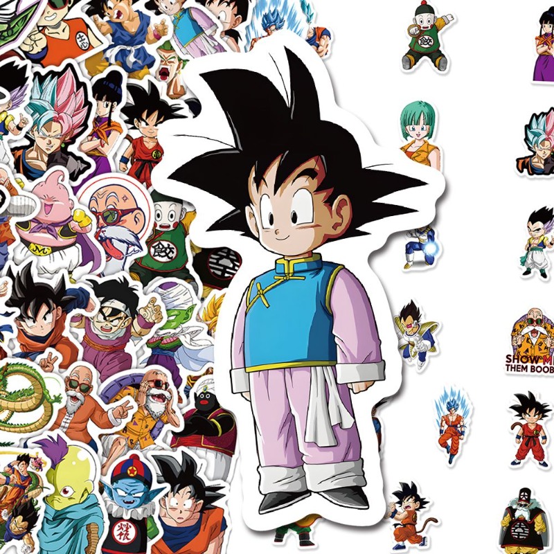 60pcs Anime Dragon Ball sticke - đánh giá và giá Model Kit Dragon Ball