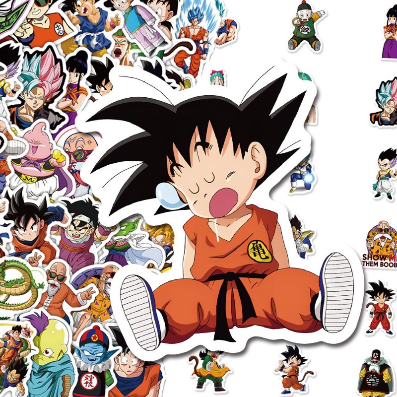 60pcs Anime Dragon Ball sticke - đánh giá và giá Model Kit Dragon Ball