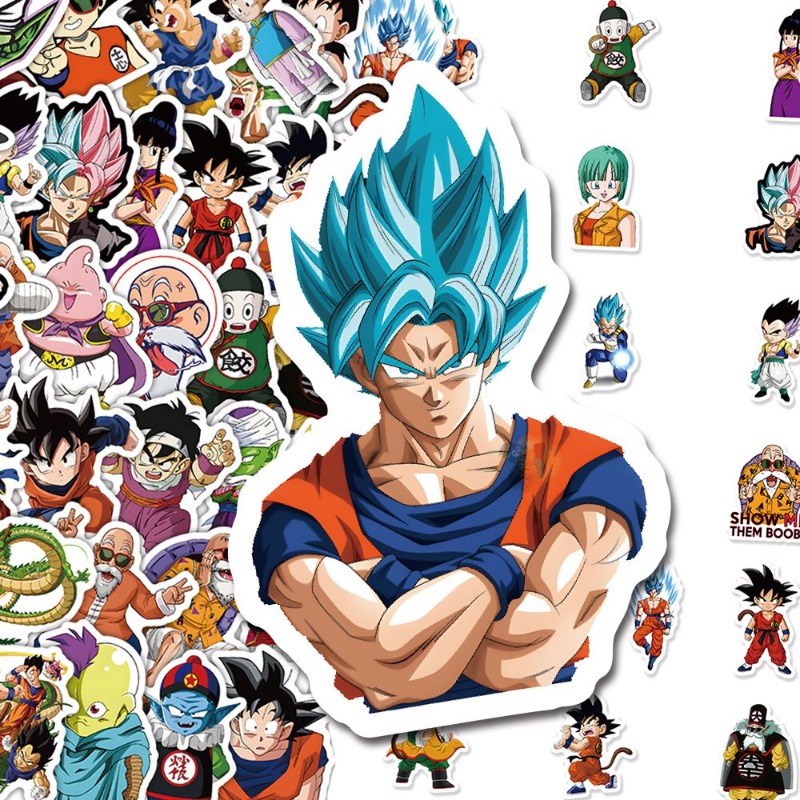 60pcs Anime Dragon Ball sticke - đánh giá và giá Model Kit Dragon Ball