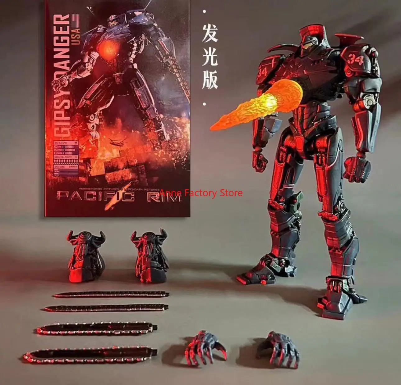 Spot  NOW Light 20CM Emit NECA - đánh giá và giá Model Kit Pacific Rim