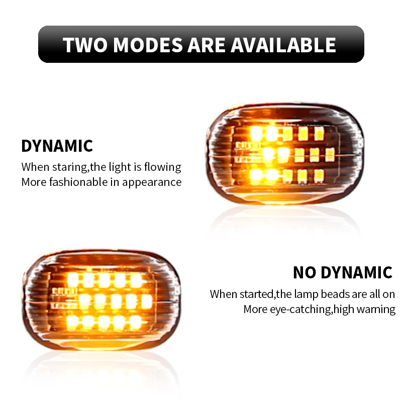 2pcs Dynamic Led Side Marker F - đánh giá và giá Panel Line Marker