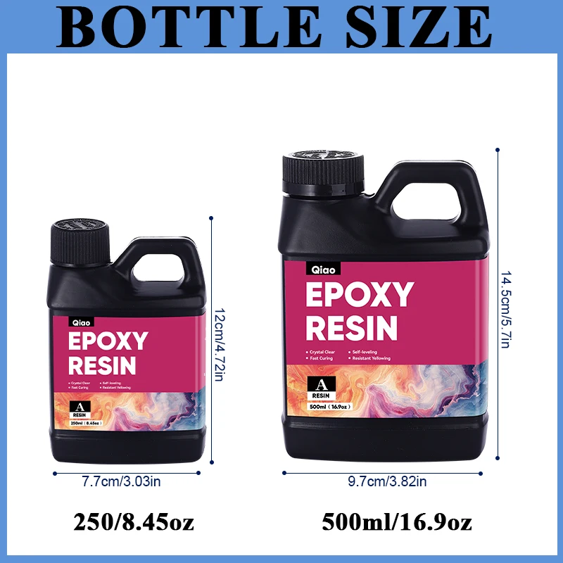 500ml/1000ml Epoxy Resin Kit C - đánh giá và giá Resin Kit Cast