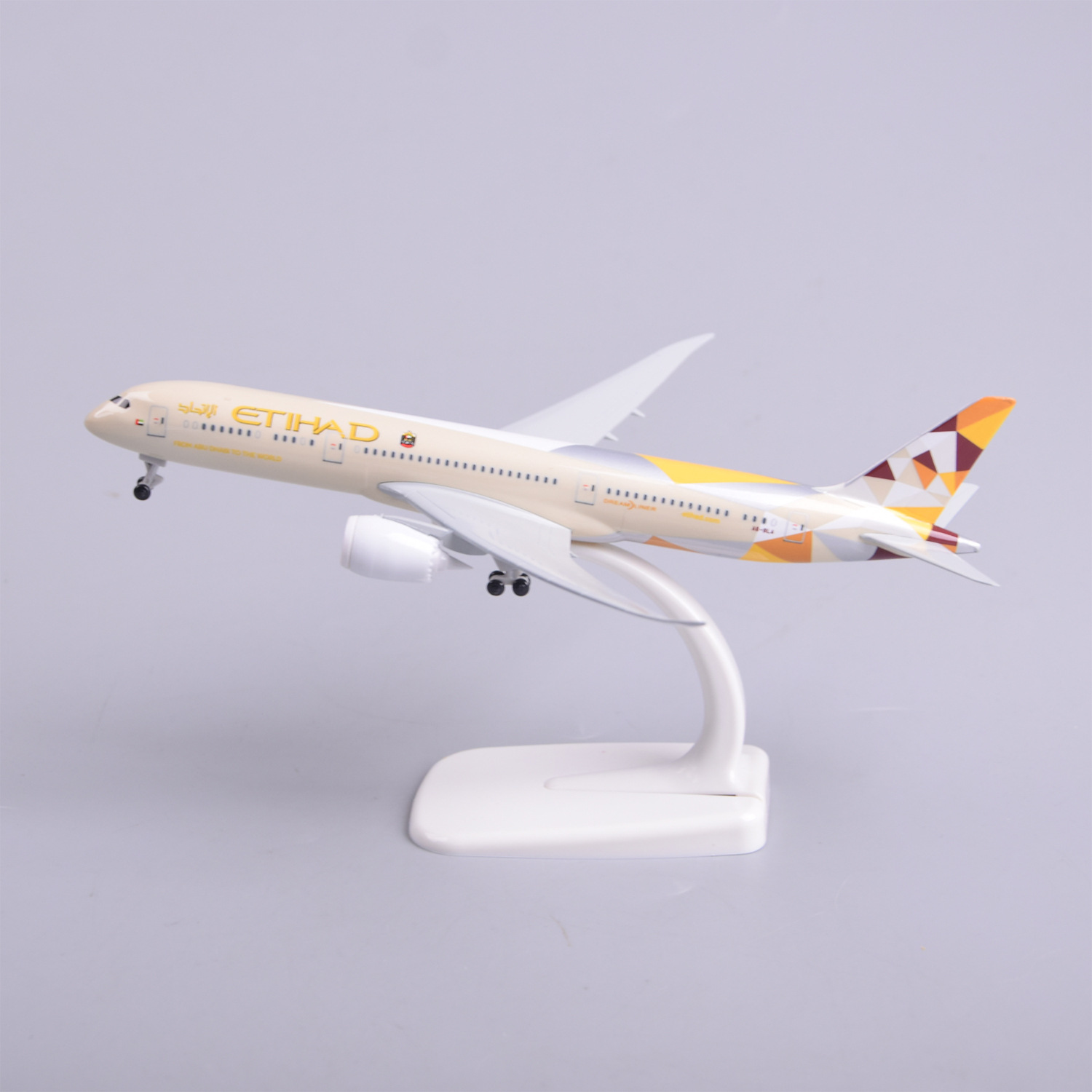 1/300 Scale 20cm Etihad B787 D - đánh giá và giá Model Kit Planes