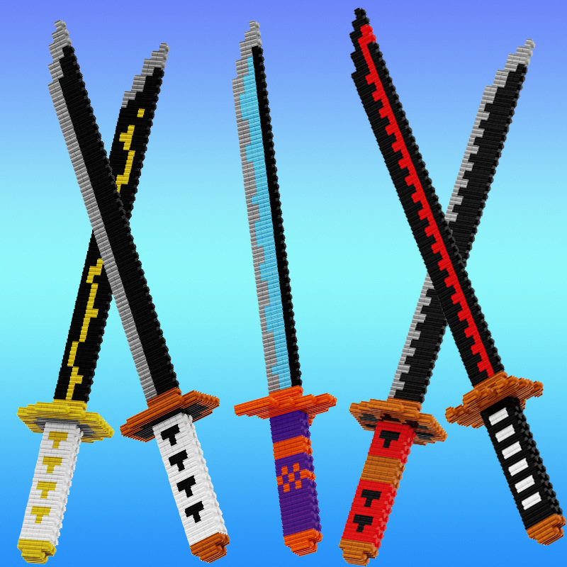 Anime Nichirin Sword Building  - đánh giá và giá Model Kit Ninja