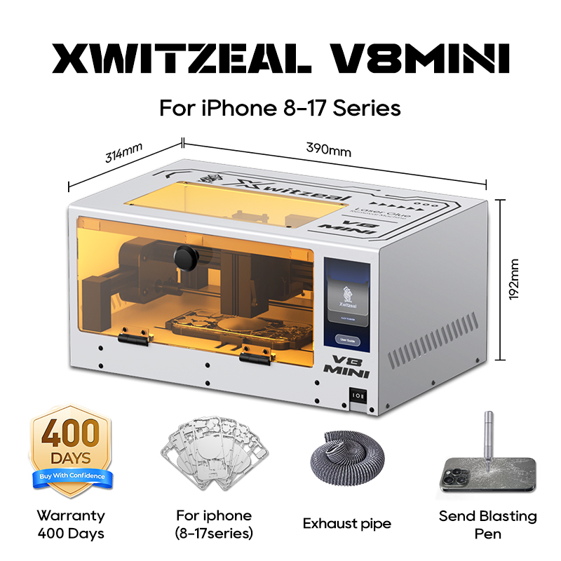 Xwitzeal® V8 MINI Laser Glue R - đánh giá và giá Model Kit V8