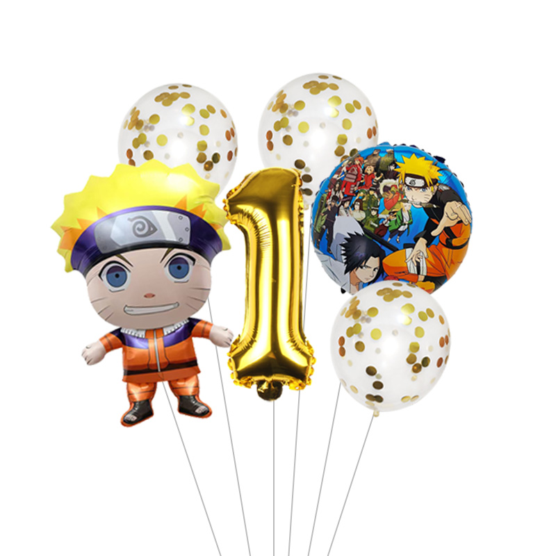 Naruto Ninja Themed  Balloons  - đánh giá và giá Model Kit Ninja