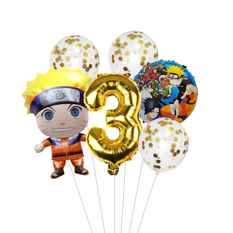 Naruto Ninja Themed  Balloons  - đánh giá và giá Model Kit Ninja