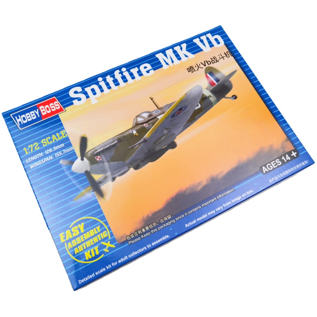 TRUMPETER 1/72 Spitfire MK VB  - đánh giá và giá Model Kit Spitfire