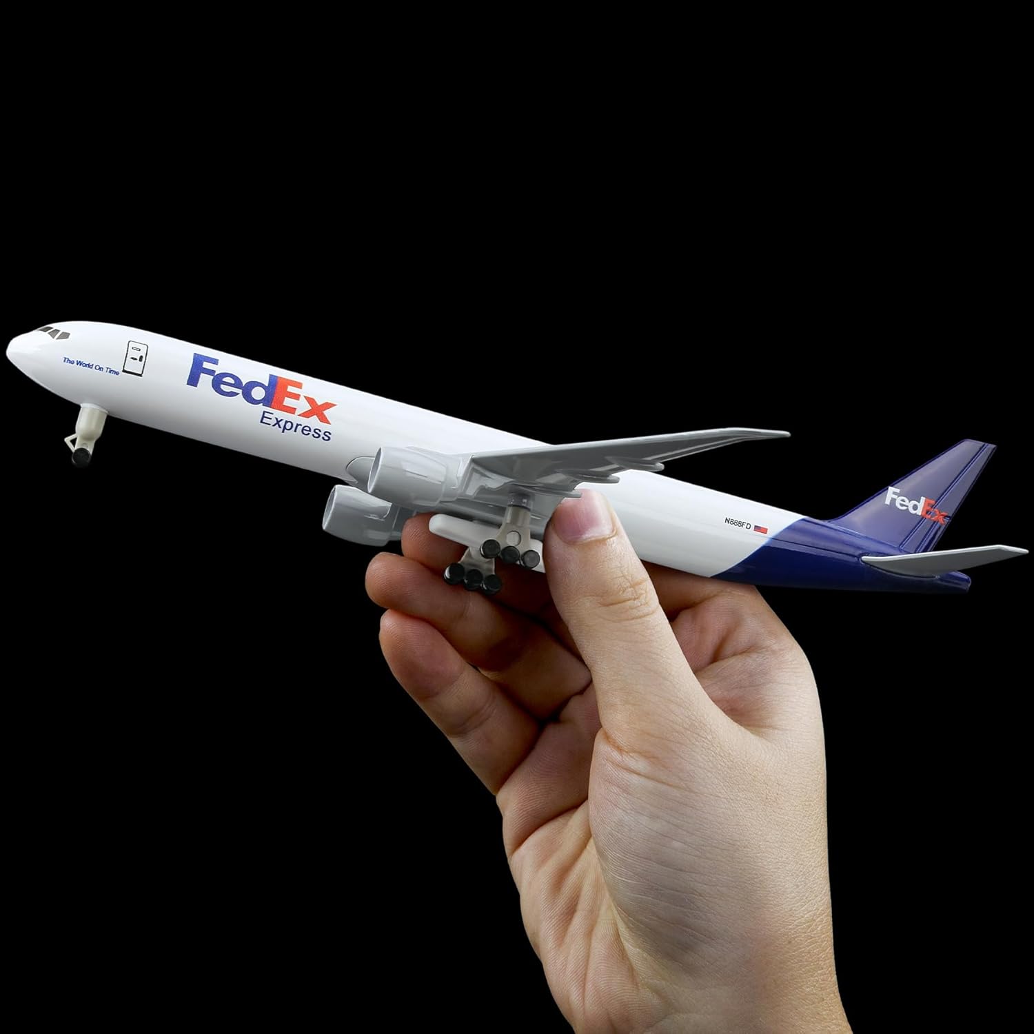 20cm Fedex B777 Airplane Model - đánh giá và giá Model Kit Planes