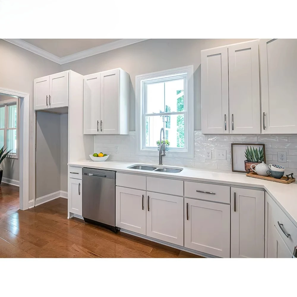Full set of white cabinets mod - đánh giá và giá Model Kitchen Set Aluminium