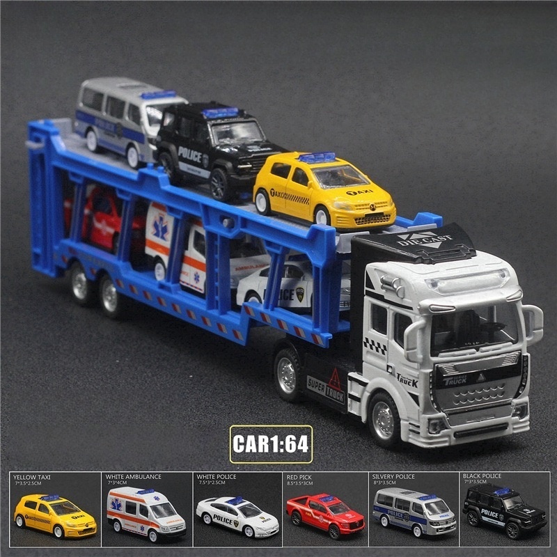 An alloy double-layer transpor - đánh giá và giá Model Kit Cars