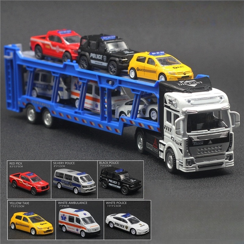 An alloy double-layer transpor - đánh giá và giá Model Kit Cars