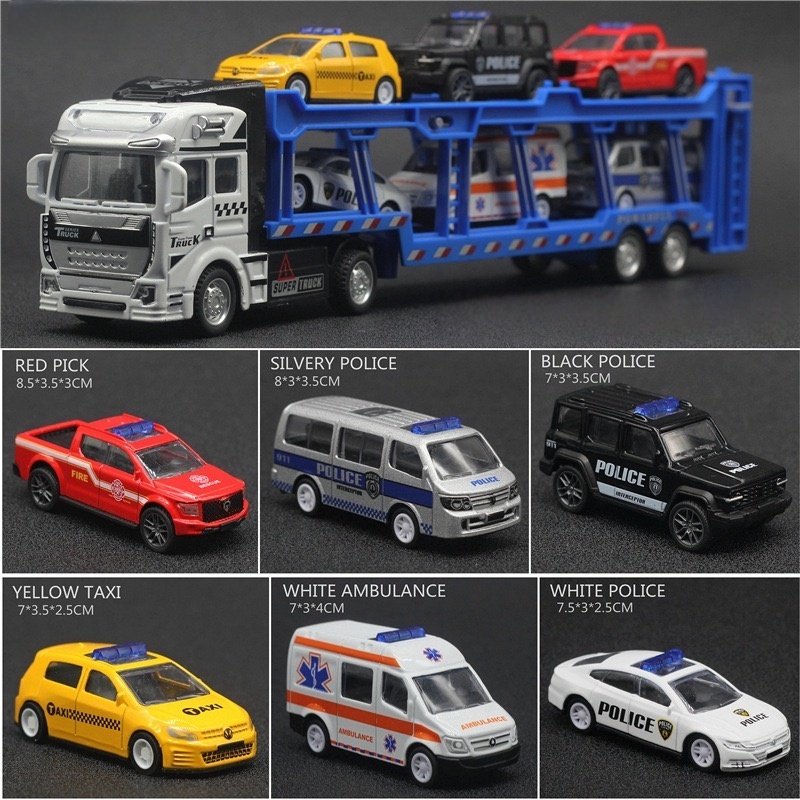 An alloy double-layer transpor - đánh giá và giá Model Kit Cars
