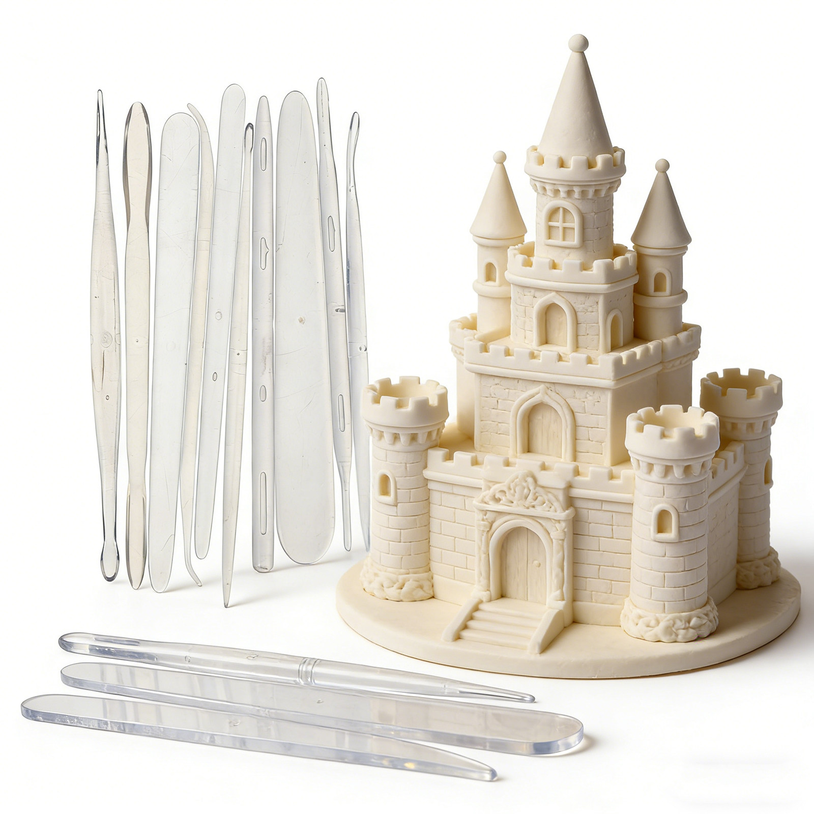 1Set Fondant Tool Set Plastic  - đánh giá và giá Model Kit Tool Set