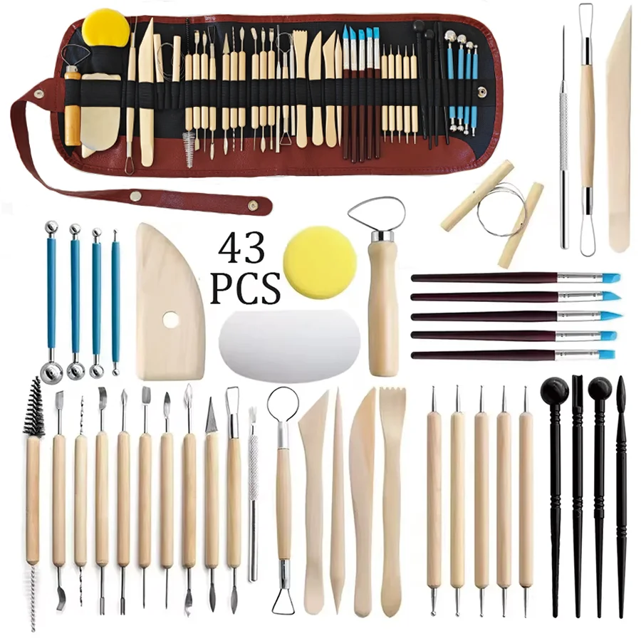 8-61PCS Pottery Tool Set - Cer - đánh giá và giá Model Kit Tool Set