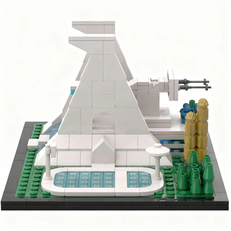 261pcs MOC Architecture Mazing - đánh giá và giá Model Kit Mazinger