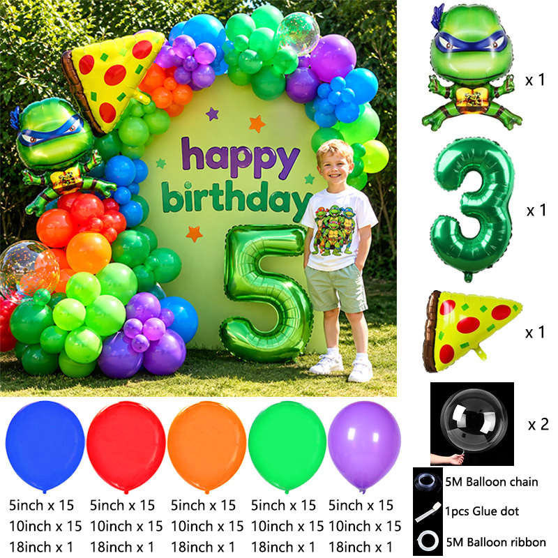 Kids Party Ninja Turtles Ballo - đánh giá và giá Model Kit Ninja