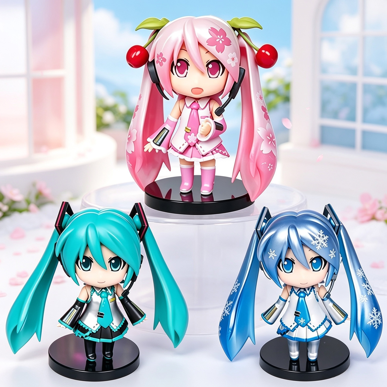Hatsune Miku 3-Piece Nendoroid - đánh giá và giá Model Kit Hatsune Miku