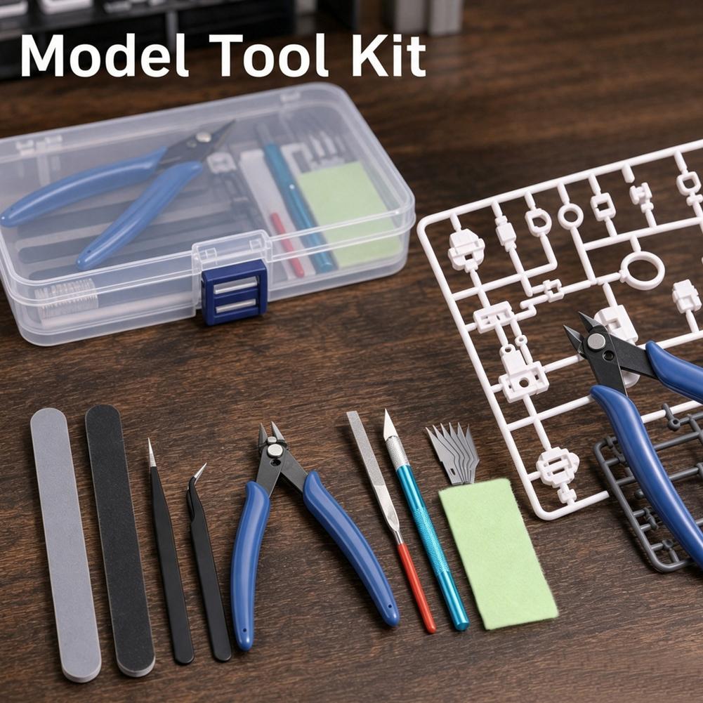 14-Piece Model Craft Tool Kit  - đánh giá và giá Model Kit Tool Set