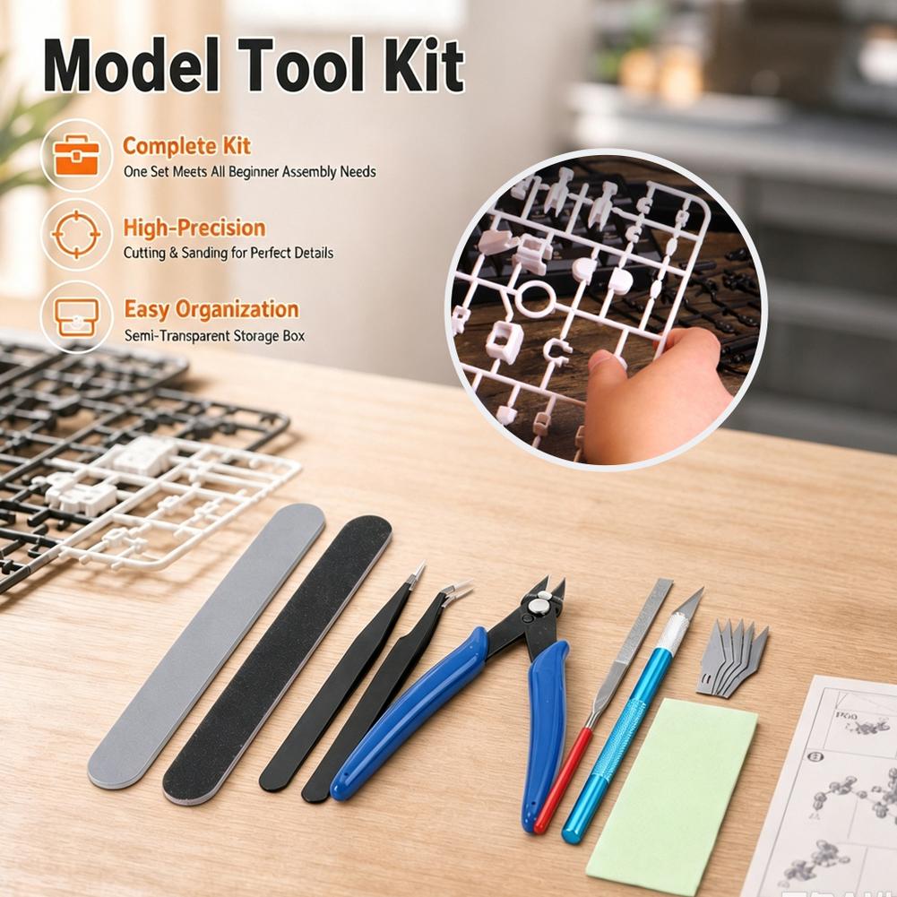 14-Piece Model Craft Tool Kit  - đánh giá và giá Model Kit Tool Set