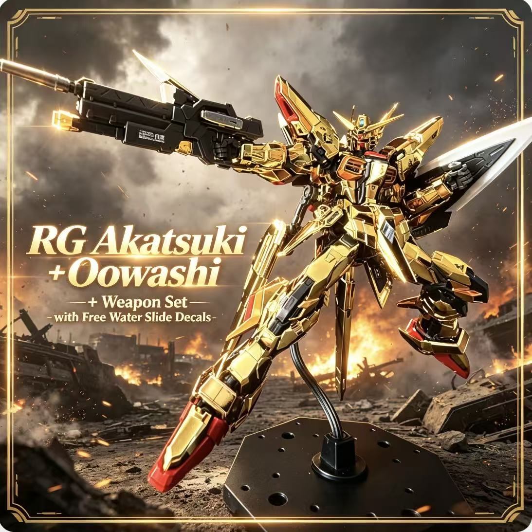 RG41 1/144 ORB-01 Akatsuki Oow - đánh giá và giá Model Kit Fenrir