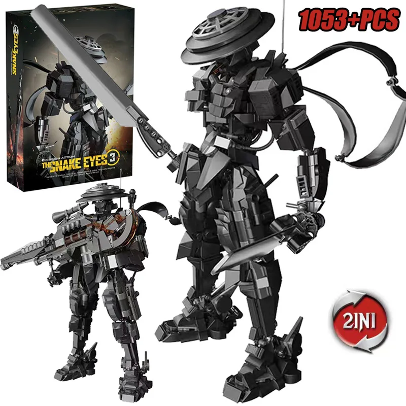 Creative 1053pcs Mech Ninja Wa - đánh giá và giá Model Kit Ninja
