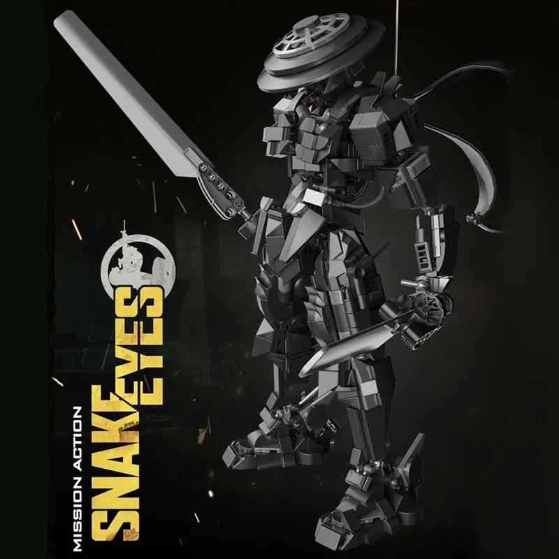 Creative 1053pcs Mech Ninja Wa - đánh giá và giá Model Kit Ninja
