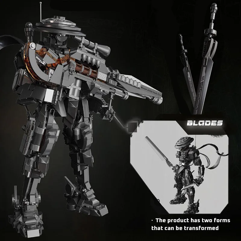 Creative 1053pcs Mech Ninja Wa - đánh giá và giá Model Kit Ninja