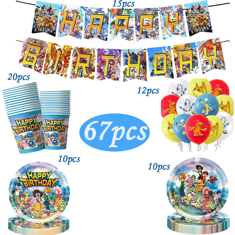 Digimon Themed Birthday Party  - đánh giá và giá Model Kit Digimon